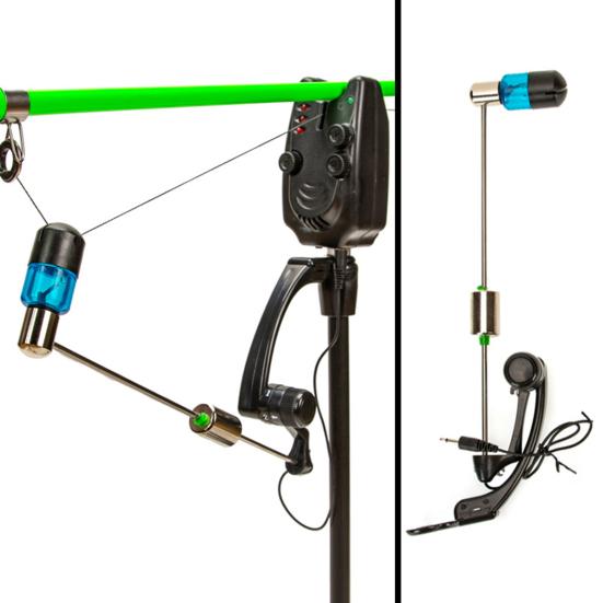 Outdoor Fishing Swinger Bite Alarm Indicator Adjustable Design Compact Size Portable Illuminated Swinger Carp Fishing Accessories