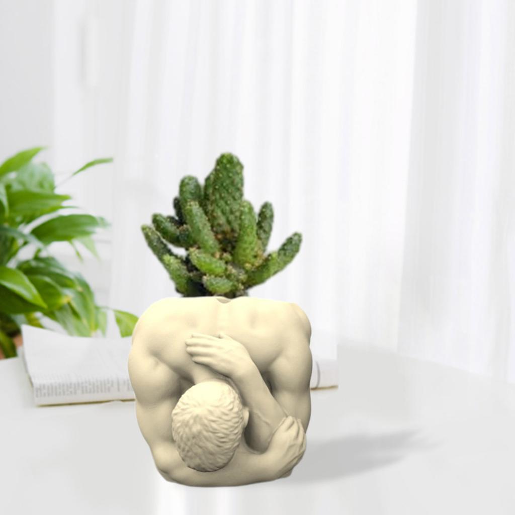 Diy Flower Pot Silicone Molds Storage Box Resin Mold Gypsum Concrete Mould