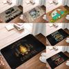 Whimsical Motorhome Adventure Print Mat, Durable Anti-Slip Doormat for Home Kitchen Bedroom Living Room Entrance Carpet