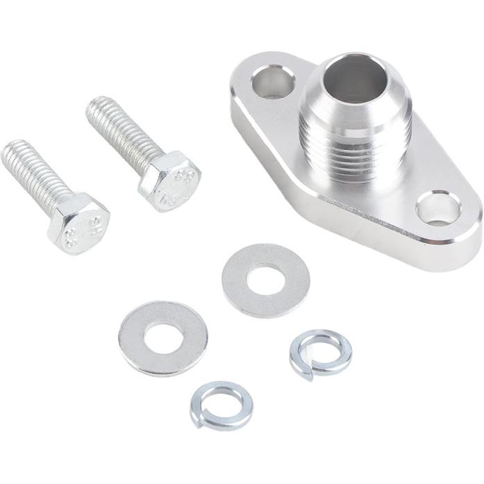 Turbo Oil Return 8AN Drain Flange 1.5in Fit for GT15 GT17 RHF4 TD04