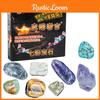 Diy Archaeological Dig Kit Gemstones Fossils For Kids Educational Treasure Play