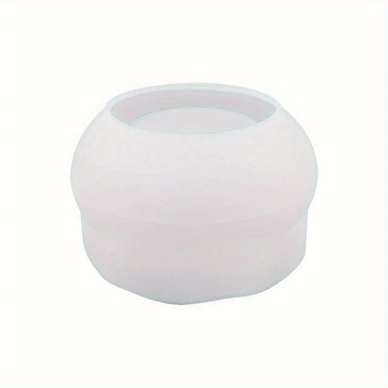 

Силиконовая форма для свечного стакана в виде аквариума, сделай сам, кашпо для суккулентов, ваза, шкатулка для хранения украшений, форма для бетона/гипса, домашний декор L