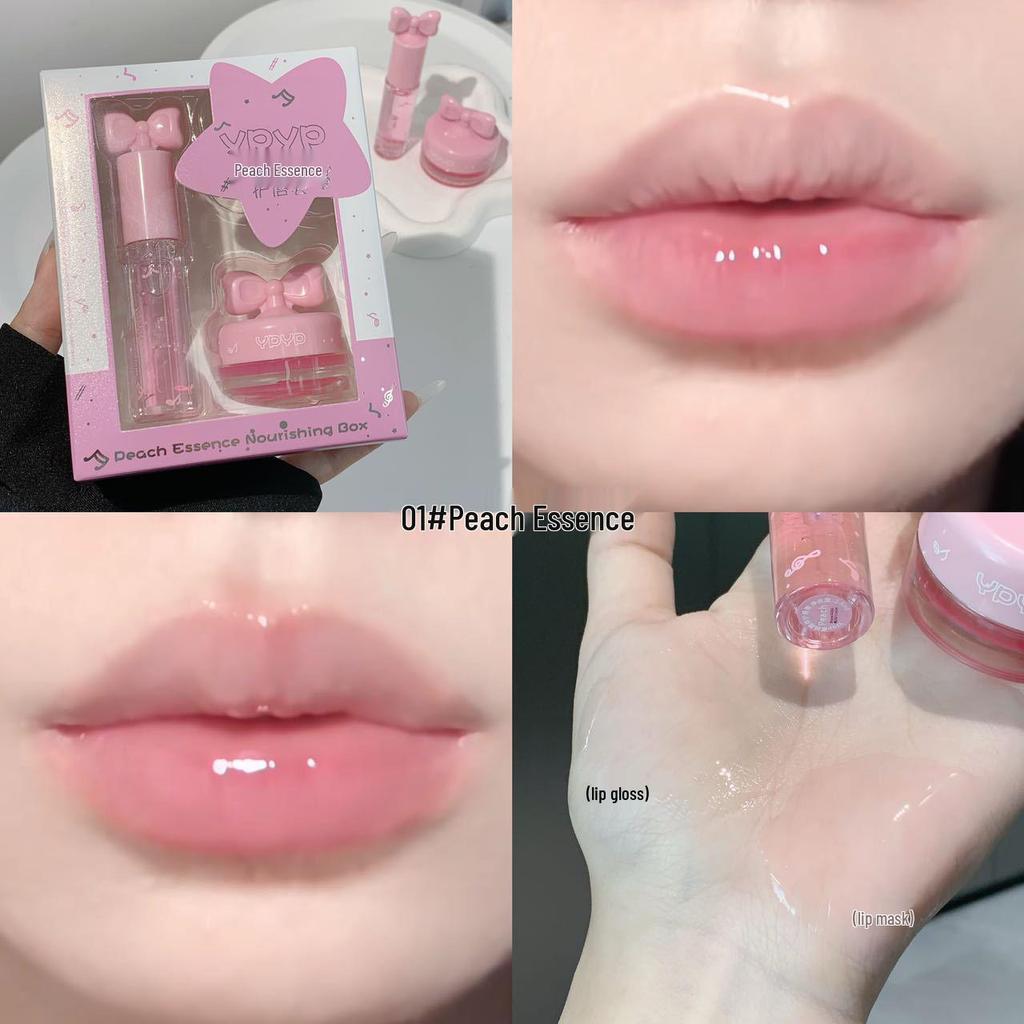 YPYP ZHEN CUI Lip Care Set: Moisturizing & Hydrating Jelly for Day & Night Use – Perfect for Autumn/Winter