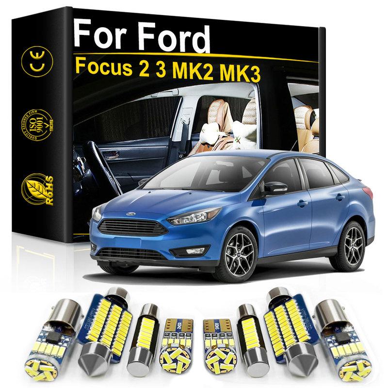 Car Interior LED Light For Ford Focus MK1 MK2 MK3 MK4 2000- 2005 2008 2010 2011 2012 2014 2015 2016 2017 2018 Accessories Canbus