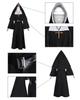 Sister Cosplay with Hood and Sister of the Black Cosplay Monk For Theatrical Cosplay [Kamizuryo Products] Cross, Conjuring, Cosplay, Nun, Costume,