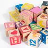 30 uds. Juego de Bloques de Construcción de Madera con Números y Letras de Dibujos Animados para Niños Juguete Educativo Temprano Montessori para Niños Niñas