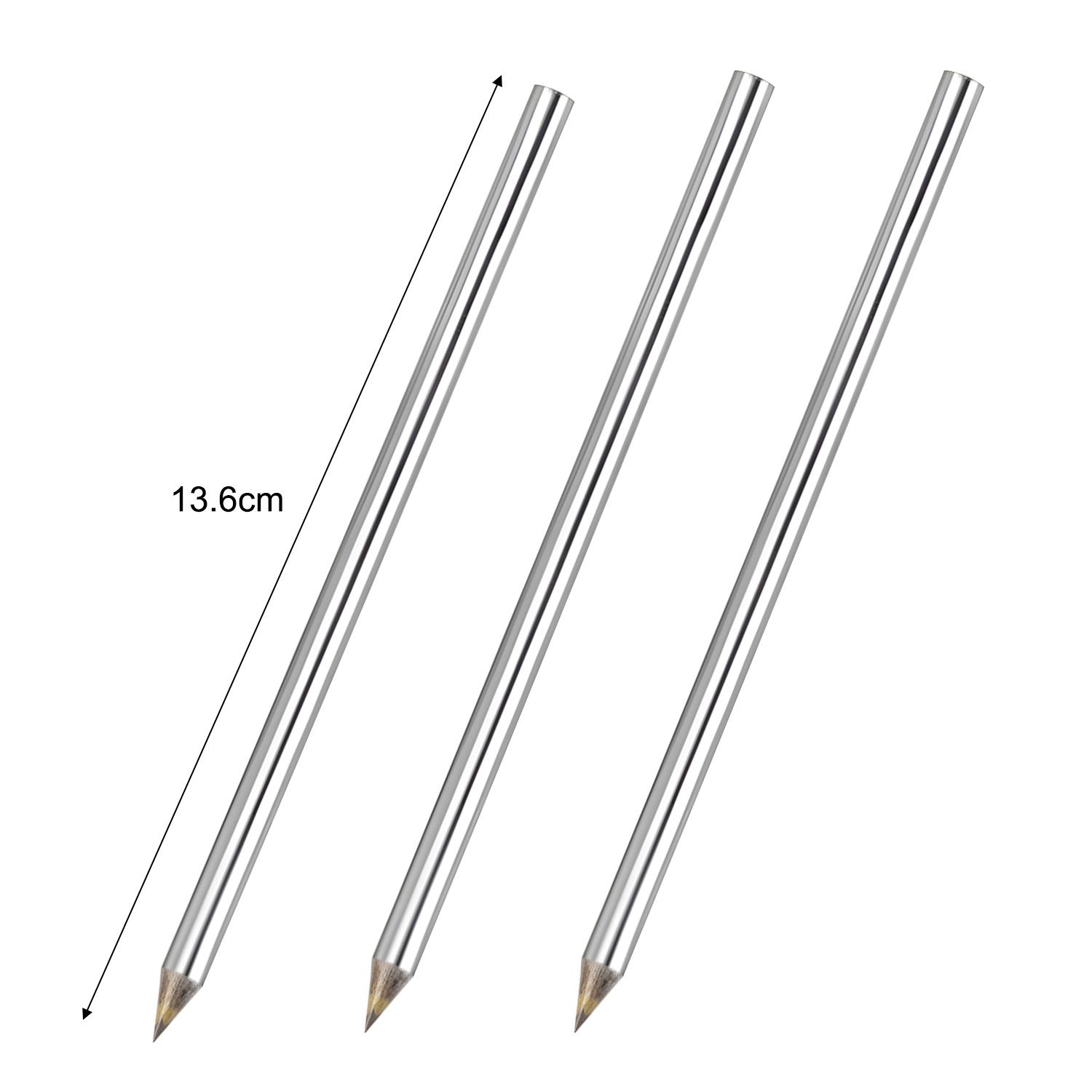 

20/2x Alloy Scribe Pen Glass Tile Cutter Marking Tools Carbide Woodworking Scriber Pencil DIY Single-Ended Marker Accessories 2PCS