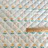 0.5m/1m Pure Cotton Korean Rabbit Print Quilted Cotton Fabric for Sewing Vests Pet Clothes Cotton Coats Handmade DIY Fabrics