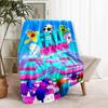 Game Fall guys printed throw blanket—lightweight,soft,warm;versatile blanket all seasons—perfect air-conditioning throw,nap blanket