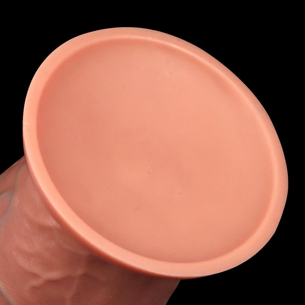 23 * 10CM Large And Oversized Anal Plug Penis Liquid Silicone Dual Hardness Simulation Oversized Dildo Adult Sex Toy