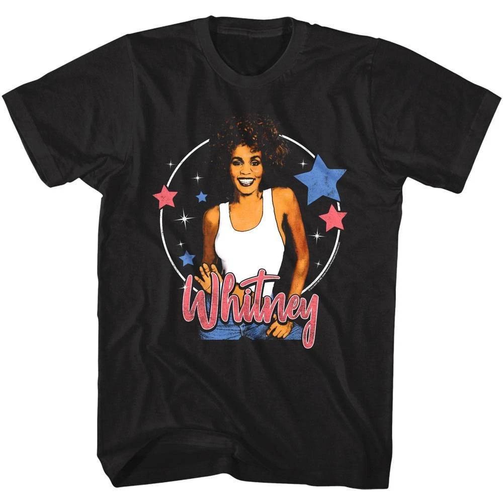 Whitney Houston Star Forever Men s T Shirt S