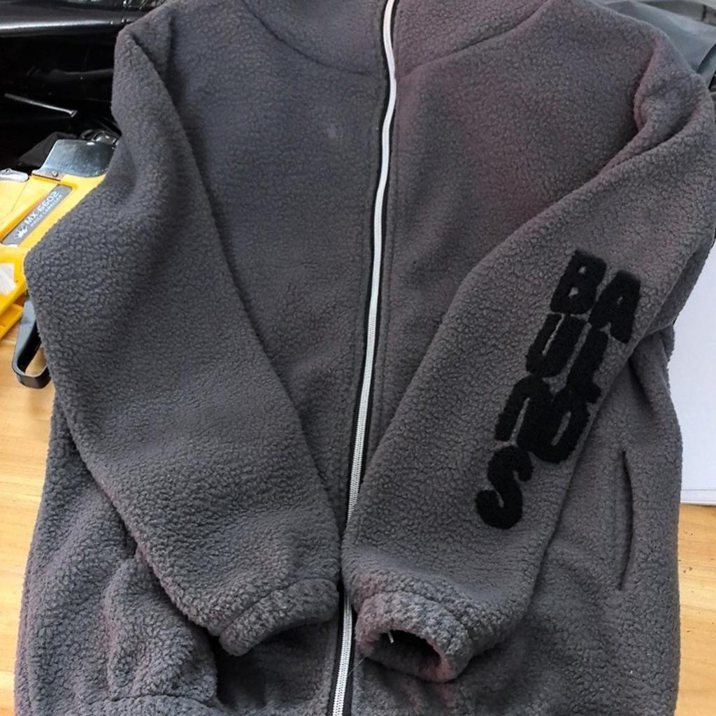 Winter Men's Stand Up Collar Fleece Jacket Fashion Jacket