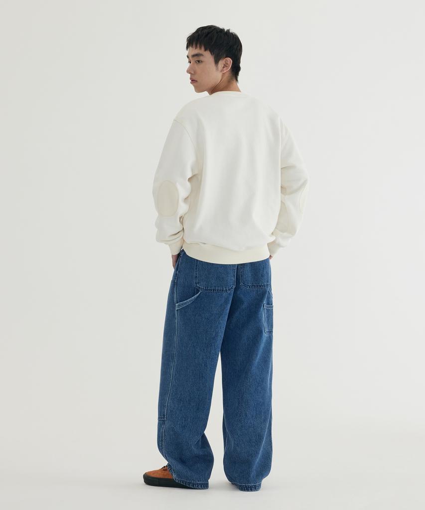 COVERNAT Circus Graphic Sweatshirt Off White