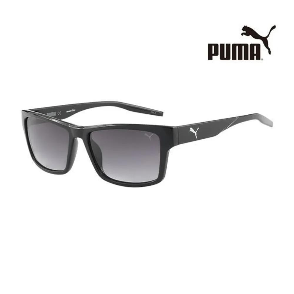 

Puma Sunglasses PE0127S 001 Square Horn-rimmed UV Protection Women Men PE0127S 001_C [55]