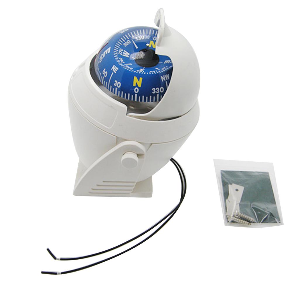 Compas Digital Electronic Portabil pentru Vehicul, Compas de Navigație Auto pentru Camping, Drumeții, Activități în Aer Liber