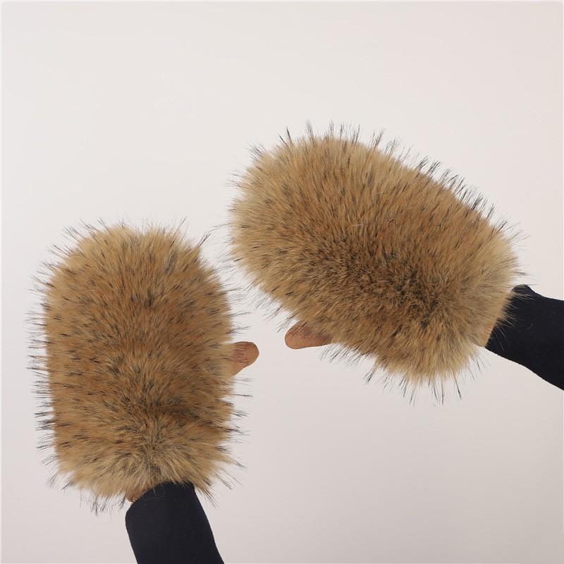 Thick Fleece Lined Winter Gloves Women Men - Warm Windproof Touchscreen Skiing Cycling Mittens