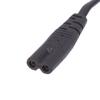 1Pc Eu Power Cord Eu Ac Power Cable Figure 8 C7 To Euro Eu 2Pin Ac Plug Power Cable Cord For Ps4 Xbox Ps5 Power Cord