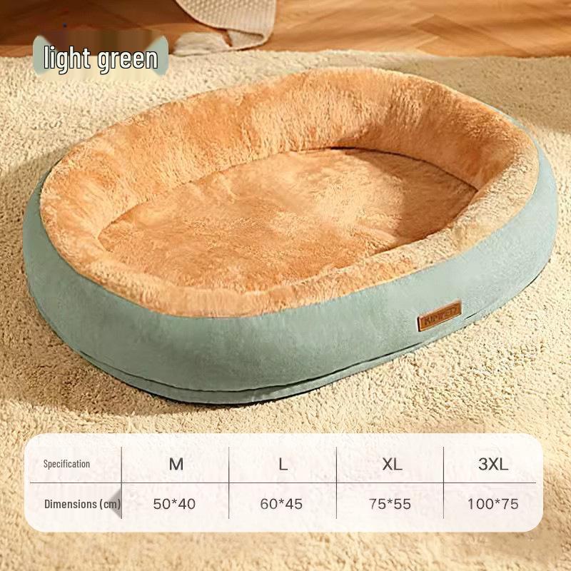 Year-Round Removable & Washable Dog Bed - Cozy Winter Warmth, Perfect for Small & Medium Dogs and Cats