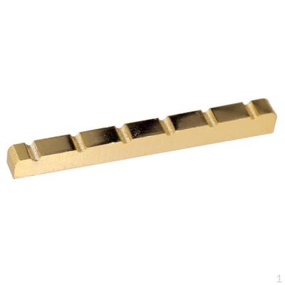 Guitar Nut Slotted for TL ST Style Electric Replacement Gold