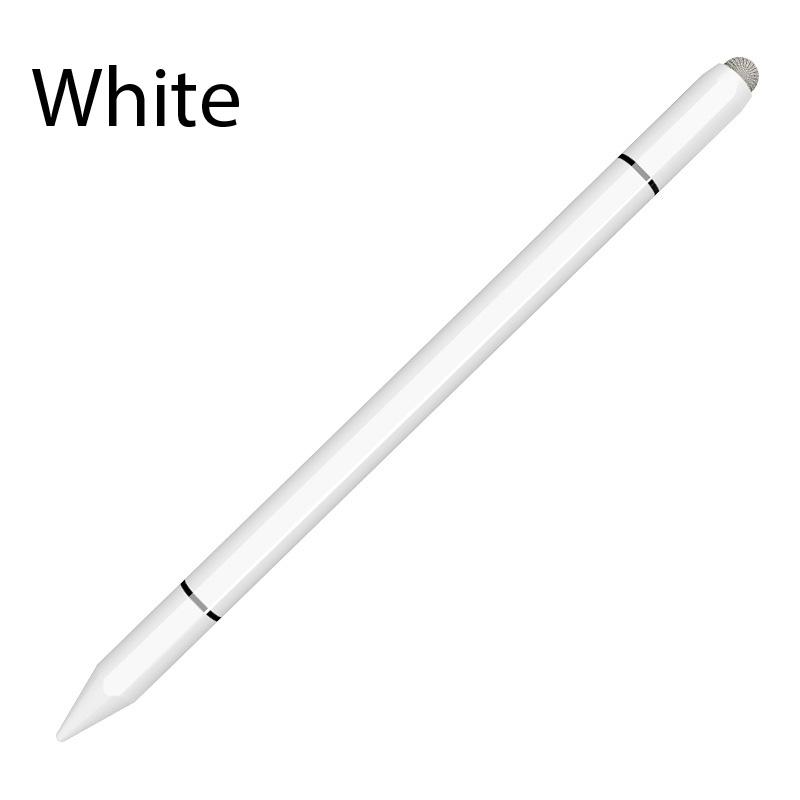

Универсальный стилус 3 в 1 для планшета, мобильного телефона Android IOS, iPad, аксессуары для планшета для рисования, емкостного экрана, сенсорная ручка белый
