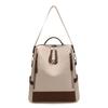 Women's Color Block Backpack Lightweight Water-repellent Multi-functional Shoulder Bag