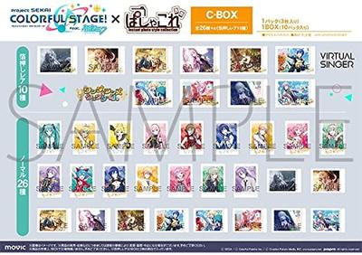 Movic Project Sekai Colorful Stage! Feat. Hatsune Miku Pashakore C 1BOX [30 cards/1BOX Contains 10 Packs/3 Cards Per Pack] Project Sekai Limited Goods