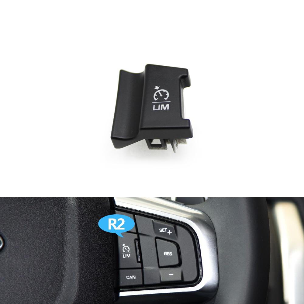 Car Steering Wheel Button Multi-function Control Switch Buttons Cover For Land Rover Discovery Sport 2015-2019