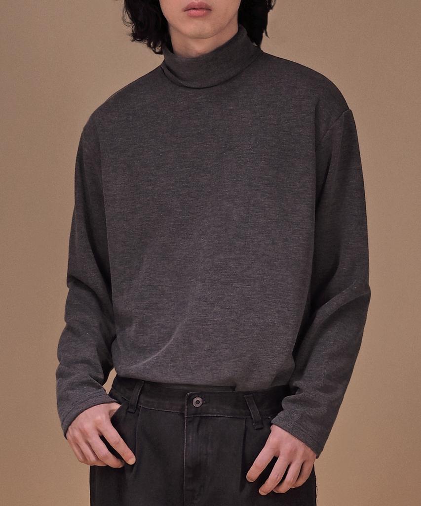 VERYVAIN Comfort Turtleneck (Dark Gray)