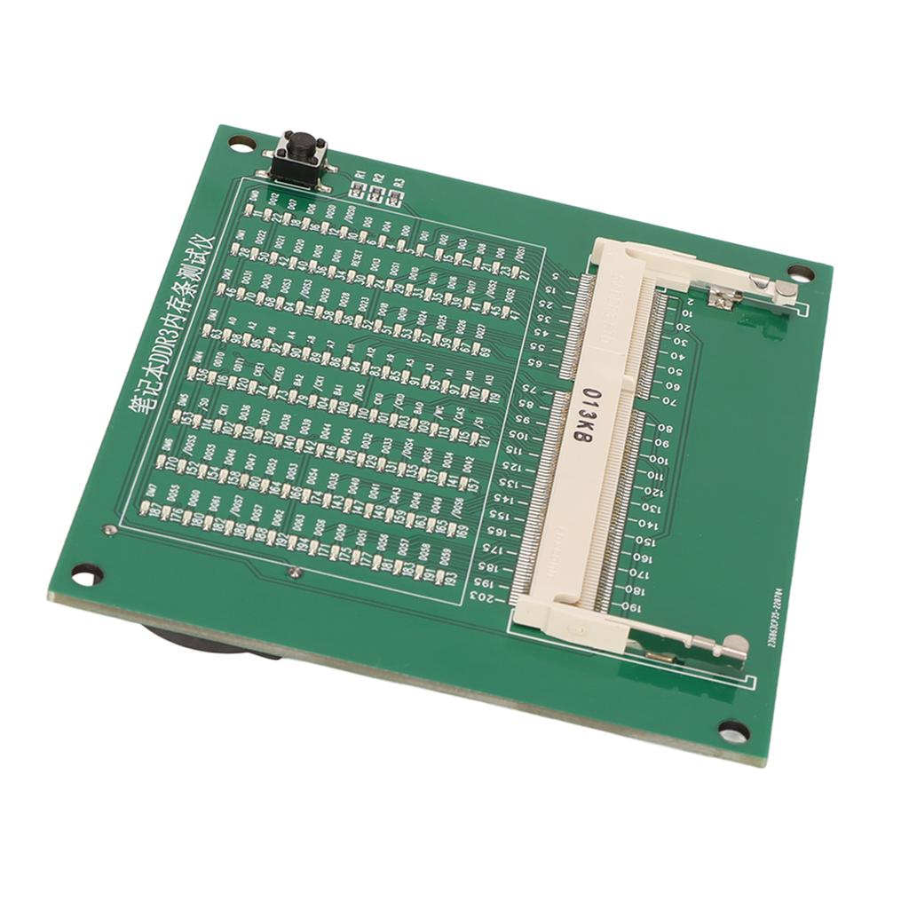 DDR3 Memory Test Card Small Portable LED Indicators Laptop DDR3 Memory Tester Fault Diagnosis Card Circuit Test Tool