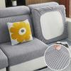 Polar Fleece Sofa Cover Jacquard Stretch Sofa Cushion Seat Cover Spandex L-shaped Corner Seaction Cover Living Room Anti-dust