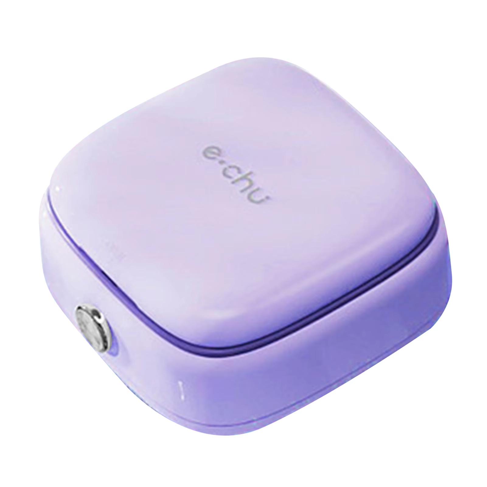 

Magnetic Needle Box Multi-Color Mini Magnetic Sewing Kit Sewing Accessories Abs Material Sewing Supplies For Beginners Emergency фіолетовий