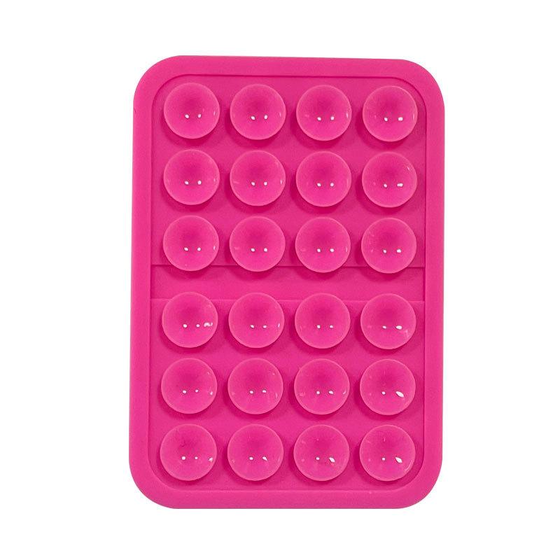 Strong Grip Phone Holder Adhesive Silicone Suction Phone Case Mount Anti-Slip Hands-Free Sticky Cell Phone Grip Stands