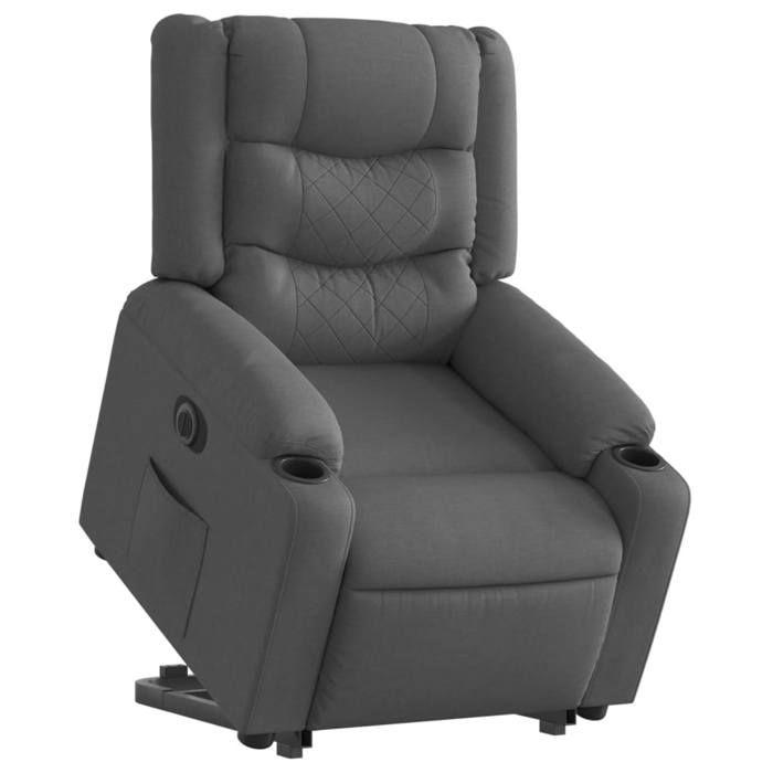 VidaXL Electric Recliner, Relaxation Chair with Adjustable Backrest and Footrest, Living Room Seat 3206580