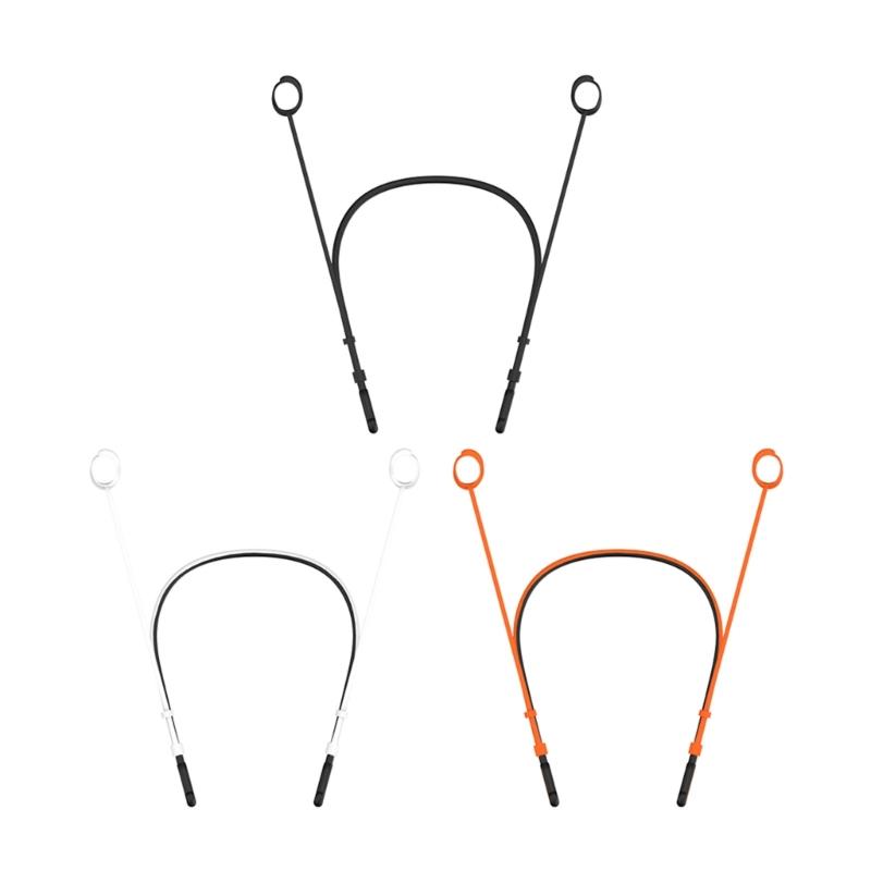 Premium Silicone Earbuds Safety Leash Cord Flexible Build Secure Fit For Sports And Commuting Lightweight Portable Desig