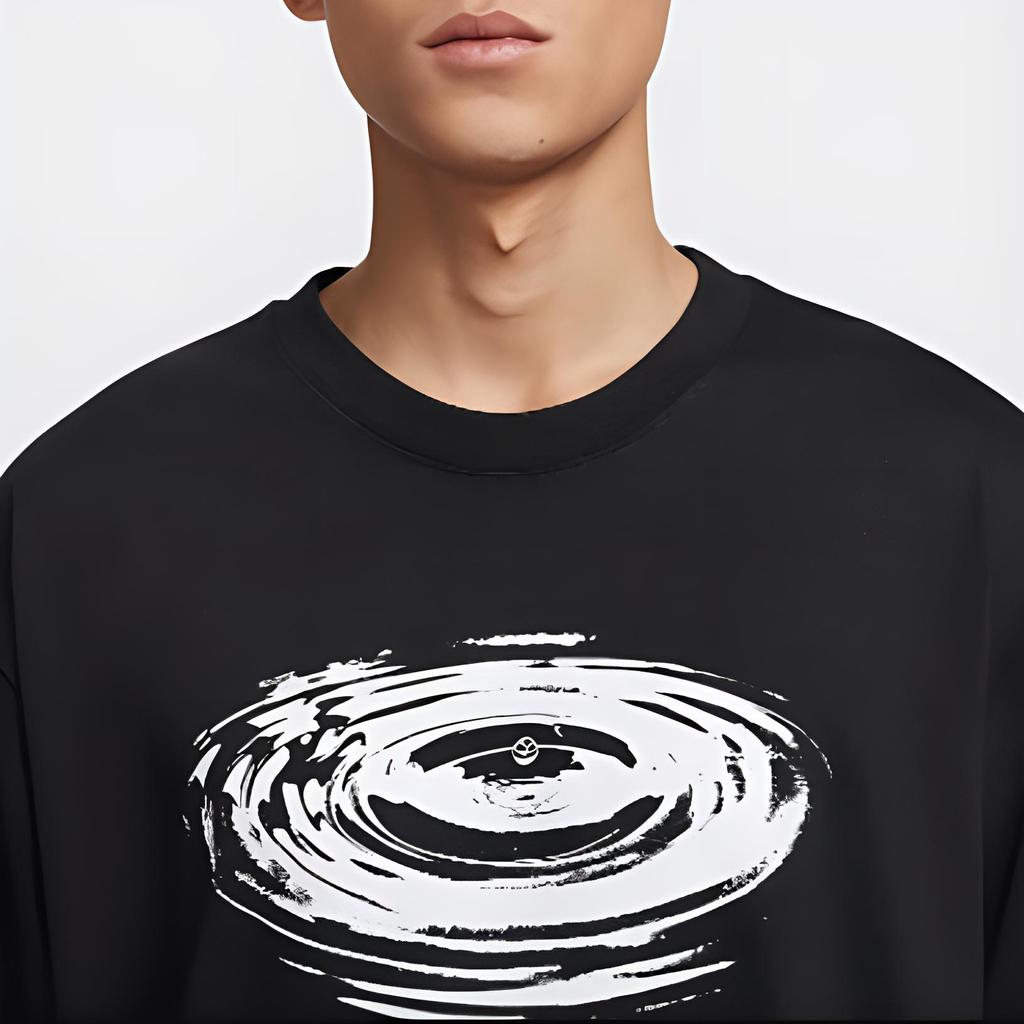 Nike ACG Letter Print Comfortable Casual Loose Long Sleeve T-Shirt Men Tops Black FV3487-010