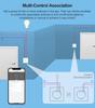 Melery Lichtschalter Wifi Smart Tuya Touch Sensor Glas Panel Lampe Interrupter EU Platz Fernbedienung durch Alexa Dot Google Home