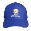 Saber FT Cute Anime Girl  Chibi Style Baseball Cap Thermal Visor Beach Outing hats on offer party Hat Women Caps Unisexs