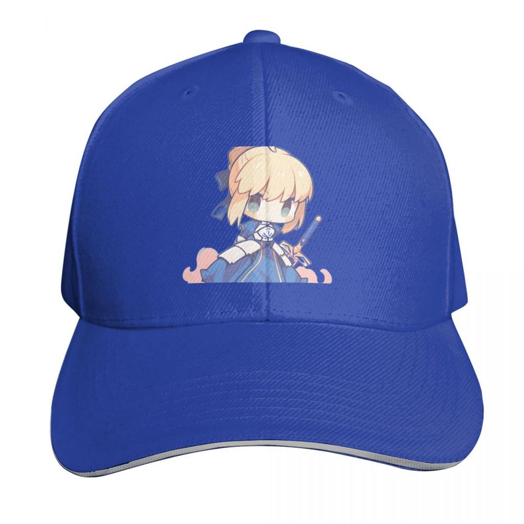 Saber FT Cute Anime Girl Chibi Style Baseball Cap Thermal Visor Beach Outing hats on offer party Hat Women Caps Unisexs
