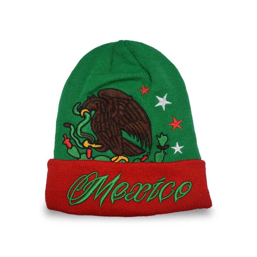 Winter Warm Woman Man Cap Custom Logo Embroidered Beanie Hat Sport Knitted Acrylic Beanie