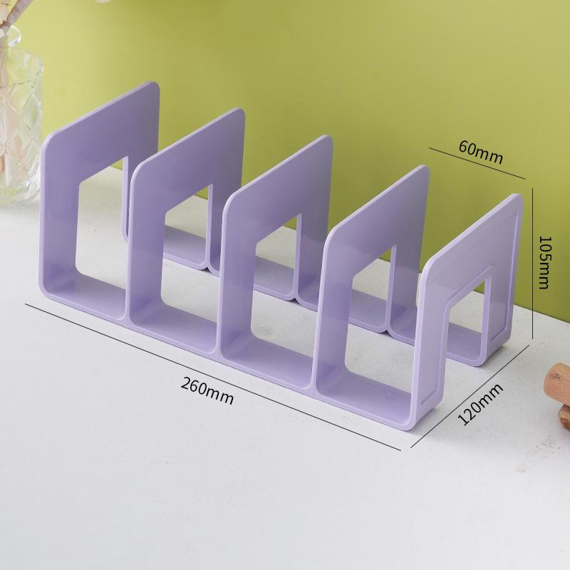 Multi-function Book Magazine Bookshelf Storage Bookends Stand Desk Organizer Holder for Books CD Files School Office Supplies