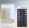 Languo 198/9 Colors Morandi Colorful Gel Pen Student Note Marker Painting Graffiti Color Pen Stationery Office School Supplies