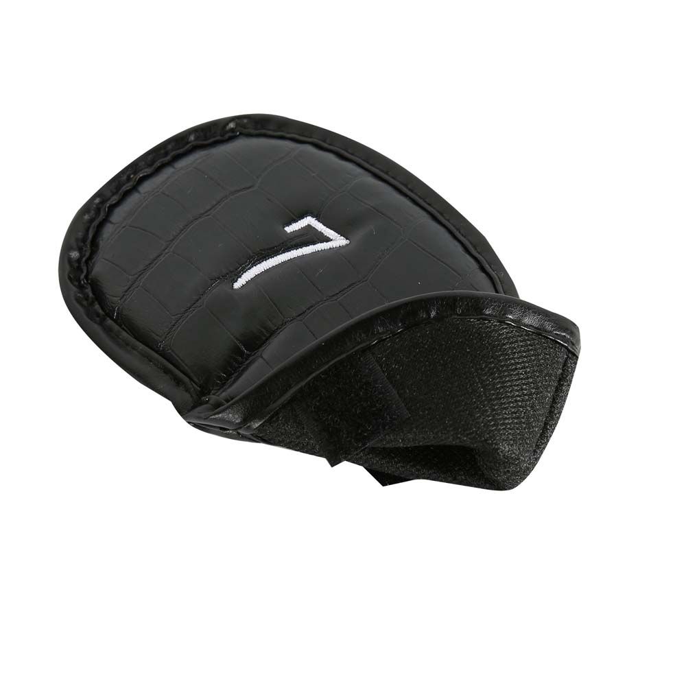 Golf Iron Covers Set PU Leather Golf Head Cover Golf Club Cover Golf Iron Headcover Golf Headcovers