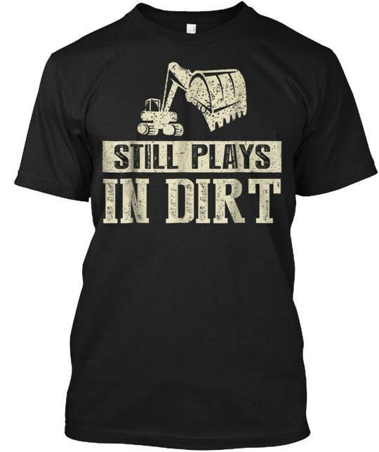 Heavy Equipment Operator Still Plays In T-shirt Made The XXXL