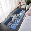 Door Mats Interior Foot Rug English Bulldog Welcome Floor Mat for Entryway Soft Hallway Carpet Kitchen Rugs Fluffy Home Decor