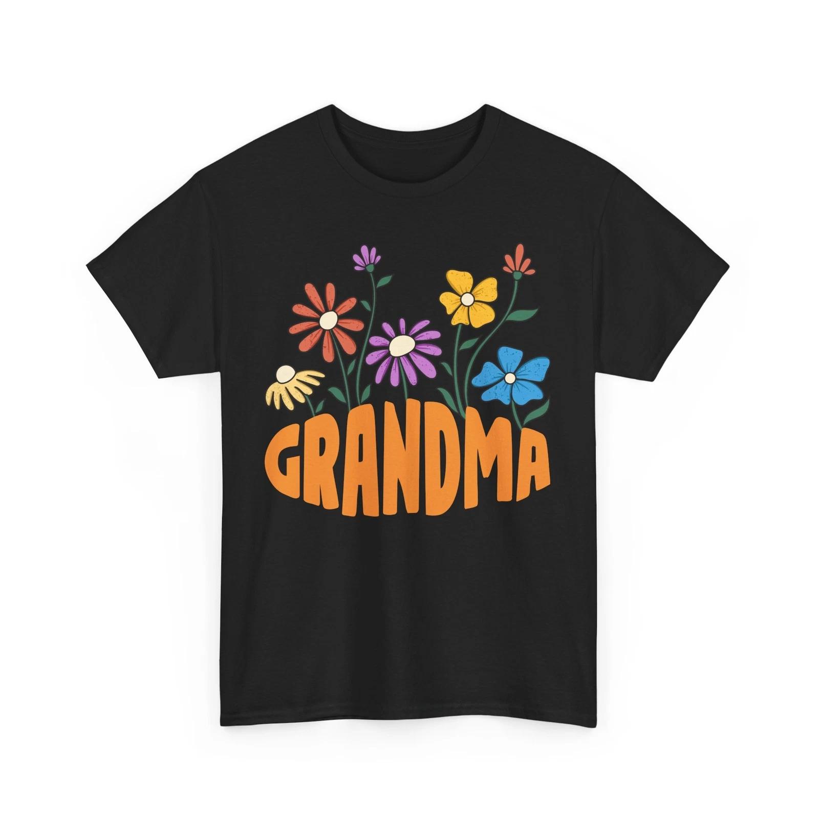 

Grandma Spring Fling T-Shirt | Warm Days & Floral Pattern Tee | S