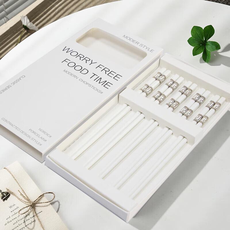 Huaqingge Jinyuntang Ceramic Chopsticks Gift Set