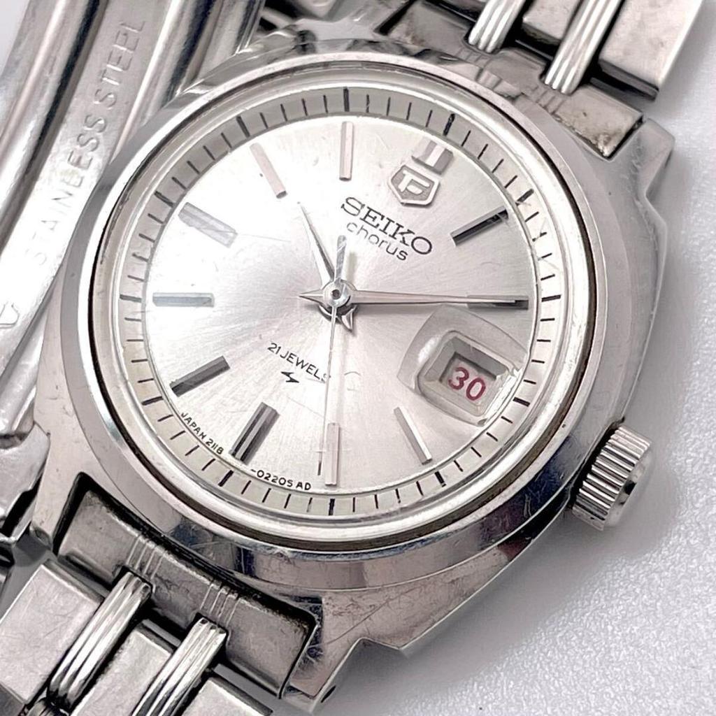 [USED] Working Seiko Chorus 21-jewel Date Vintage Watch