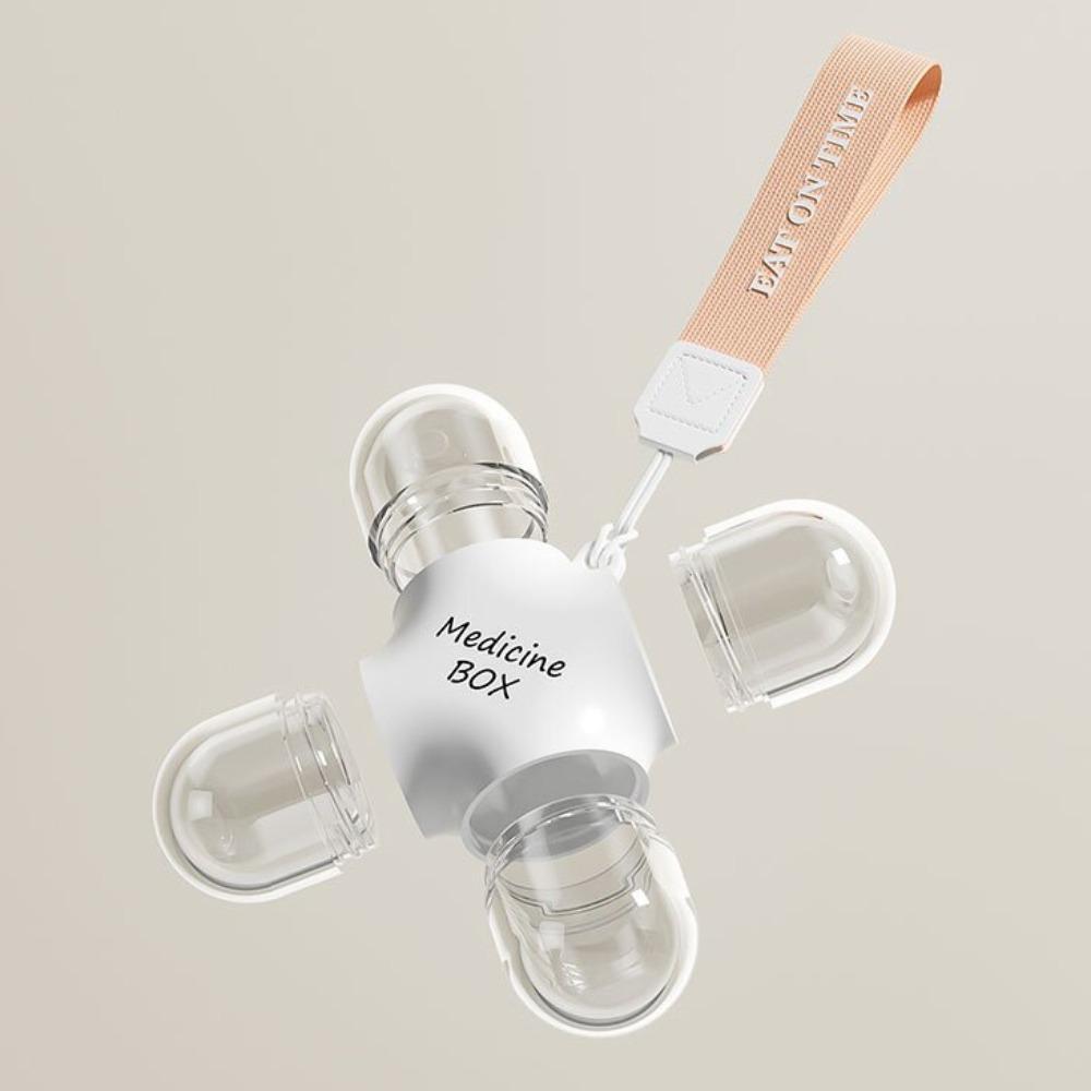 

Waterproof Travel Pill Case Convenient Mini Pill Box Medicine Organizer Travel transparent