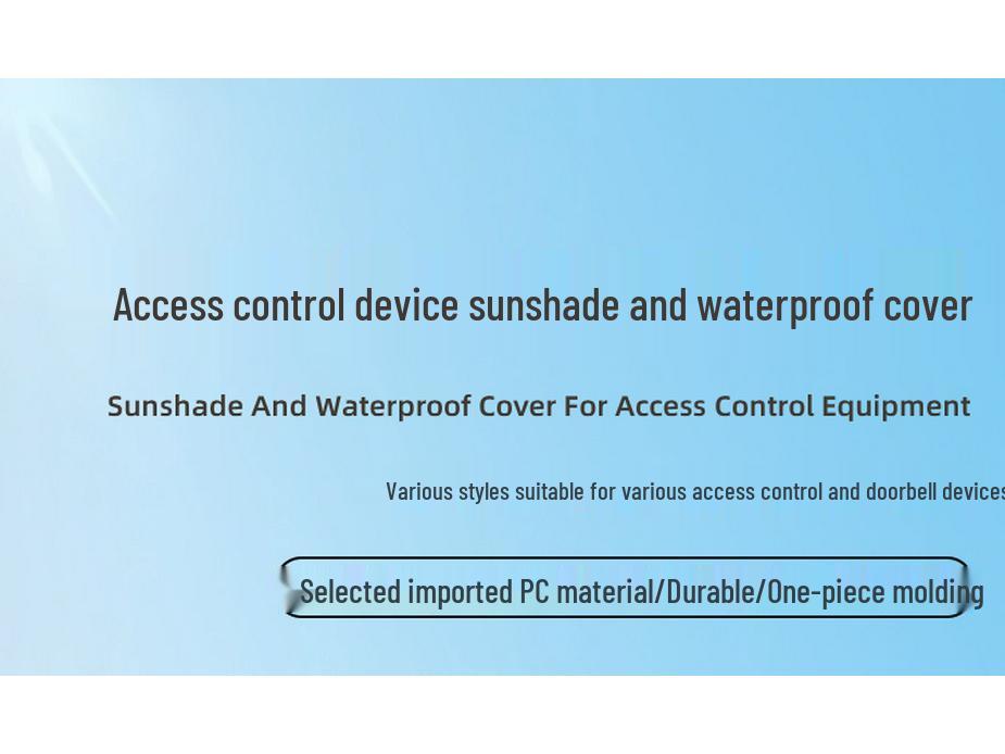 Outdoor Waterproof Cover for Card Reader, Doorbell & Face Recognition Machine