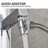 M22 x M24 Faucet Diverter Valve Silver Valve to Sink  for Kitchen Bathroom Sink Hose Attachment